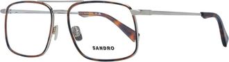Sandro Bruine Aviator Optische Monturen - Heren - Brillen - Bruin - ONE Size - Accessoires