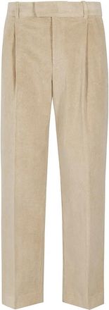 Dr&ocirc;le de Monsieur Le Pantalon Golfeur Corduroy - Heren - Straight fit broeken - Beige - XL - Broeken