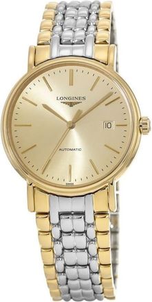 Longines Presence Automatic Champagne Dial Two Tone Mens Watch L4.921.2.32.7
