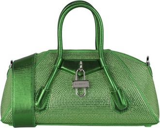 Givenchy Antigona Mini Stretch Silk Top Handle Bag