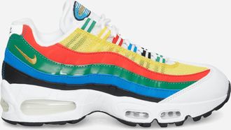 Nike Air Max 95 Big Bubble Sneakers Varsity Maize / Chile Red / Classic Green / Photo Blue