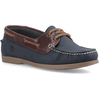 Sperry Top-Sider Balboa 2 Eye Boat Nubuck Womens Navy/Brown Shoes - Size UK 6