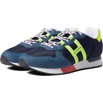 Tommy Hilfiger Amani Sneakers Mens Dark Blue Lace Up Running Shoes GAL51