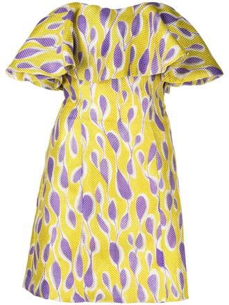 Bambah Abito con ruches - Giallo