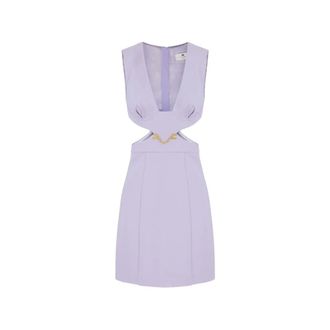 Elisabetta Franchi Vestidos Elisabetta Franchi - Dresses - Mujer - P&uacute;rpura - S