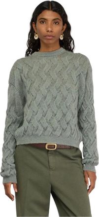 Semicouture Mujer, Jerseys, Verde, Talla: L