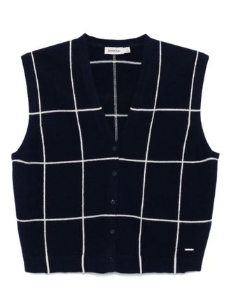 SIMKHAI Rozzi top - Blauw