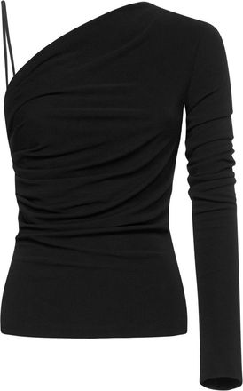 Dsquared2 One-shoulder Curved Hem Top