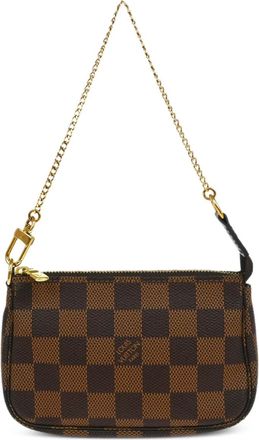 Louis Vuitton Borsa a mano Mini Pochette Accessoires 2019 - Marrone