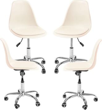 Regalos Miguel Regalos Miguel - Packs Sillas - Pack 4 Sillas Dami Office - Beige