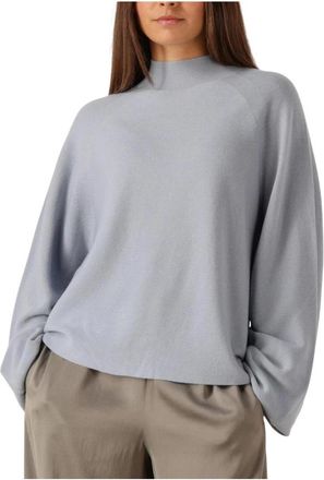 Drykorn Kimoni Coltrui Lichtblauw - Dames - Coltruien - Blauw - XS - Wol - Truien & Vesten