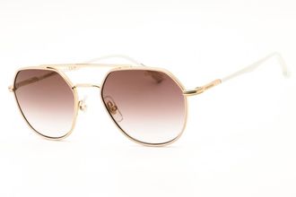 Carrera 303/S 0VVP YK Gold Ivory/Burgundy Gradient Gold Mirror
