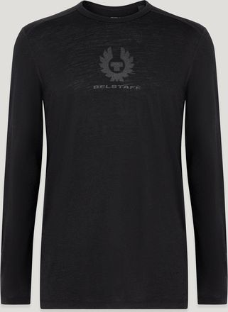 Belstaff Mens Base Layer Mens Merino Black Size 3XL