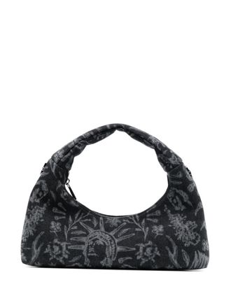 Off-white ARCADE SHOULDER TATTOO PRINT - women - Canvas - OS - Black