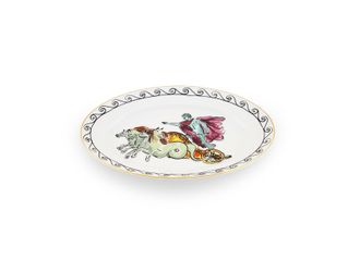 Ginori 1735 The Journey of Neptune - Empire Oval Flat Tray cm 34