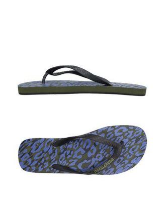 Dsquared2 FOOTWEAR - Thong sandals on YOOX.COM
