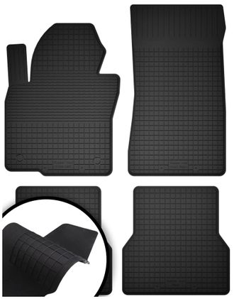 OEM Alfombrillas De Goma Para: Mazda 2 Iv Hatchback (2014-)