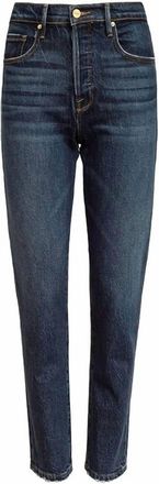 Frame Denim Womens Le Original Straight Jeans In Hallam