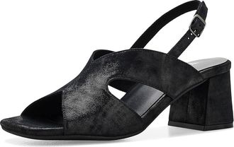 Vaneli Daffy Womens Sandals Black Lisa : 9.5 N (AA), Leather