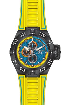 Invicta Subaqua 49877 Herenhorloge - Quartz Uurwerk - Roestvrij Staal met Blauwe Wijzerplaat - 50 mm