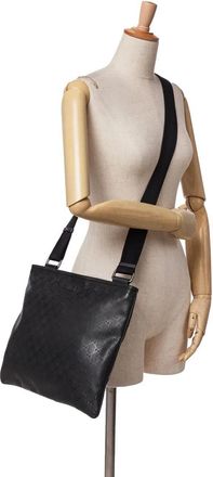 Gucci Hobo Bags - 2016-2024 GG Imprime Crossbody - Gr. unisize - in Schwarz - für Damen