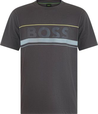 HUGO BOSS Hombre, Camisetas, Gris, Talla: 2XL