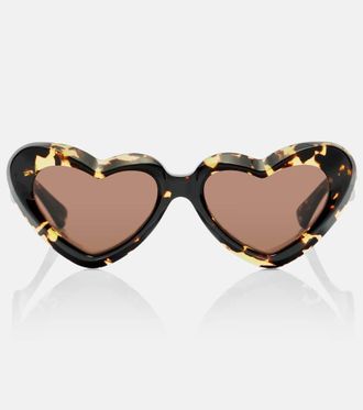 Bottega Veneta New Entry heart-shaped sunglasses