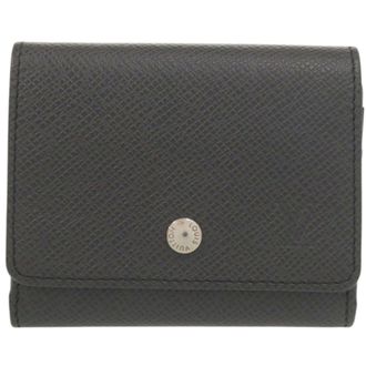 Louis Vuitton Ardoise Taiga Leather Coin Purse/Coin Case (Pre-Owned)