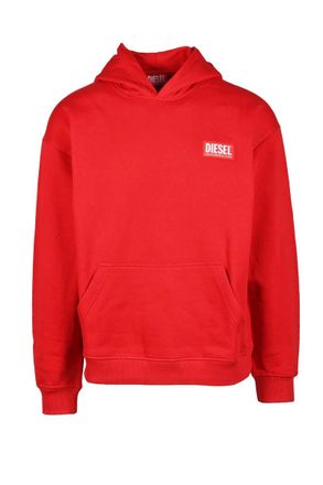 Diesel Red Crewneck Sweatshirt
