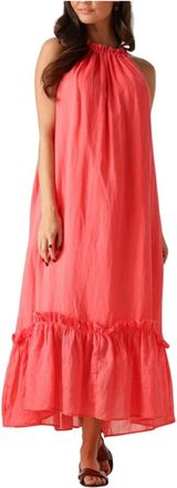 Nukus Nukus, Kleedjes, Dames, Roze, L, Cleo Maxi Jurk