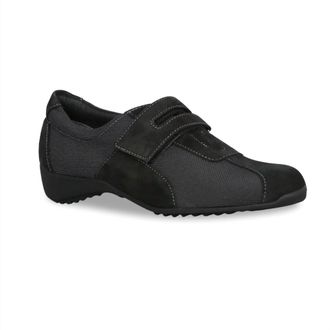 Munro Womens Joliet Ii Sneaker In Black Fabric