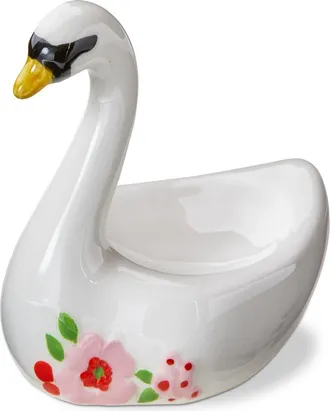 Tag Swan Ring Holder Multi Earthenware Everyday in White at Nordstrom