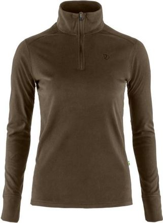 Fj&auml;llr&auml;ven Skare Half Zip Fleecepullover f&uuml;r Damen | braun