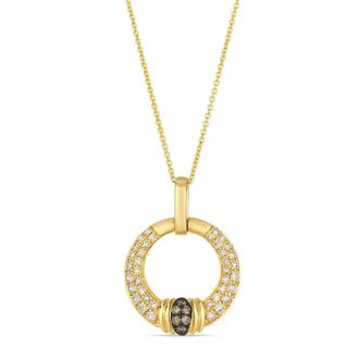Le Vian Ladies Nude Diamonds Necklaces set in 14K Honey Gold