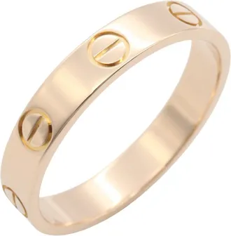Cartier Gold Pink Gold (18K) Band Ring (Pre-Owned)