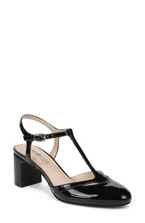 Life Stride Toni Ankle Strap Pump in Black at Nordstrom, Size 6.5
