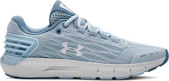 Under Armour Womens Charged Rogue Running Shoes In Coded Blue