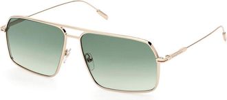 Ermenegildo Zegna EZ0193 32P Mens Sunglasses Gold Size 62