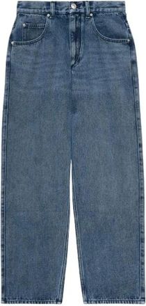 Isabel Marant Isabel Marant, Loose-fit Jeans, female, Blue, Size: S Jenny Wide Jeans