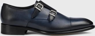 Doucal's Monk Strap Doucals in pelle