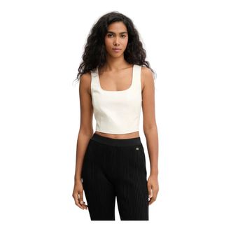A|X Armani Exchange Dames, Tops, Wit, Maat: XS Viscose