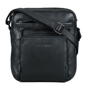 STILORD Corvin Shoulder Bag Mens Small Leather Mens Bag for Hanging Leather Crossbody Bag Mens Messenger Bag Mens Handbag Genuine Leather Crossover Bag for Le
