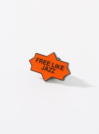 Undercover Mens Free Like Jazz pin