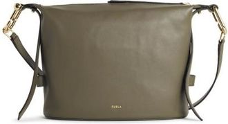 Furla Nuvola M Sage Leather Bag