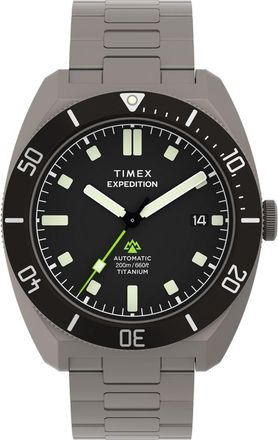 Timex Expedition Pioneer Mens Grey Watch TW2Y63800 Titanium - One Size