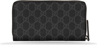 Gucci Wallet - Heren - Portefeuilles - Grijs - ONE Size - Leer - Accessoires