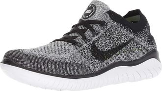 Nike Nike Free Rn Flyknit 2018, Womens Competition Running Shoes, White (White/Black 101), 4.5 UK (38 EU)