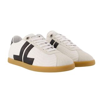 Lanvin Womens Glen Sneaker White Calfskin