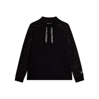 Freddy Felpa con Scollo a Incrocio e Motivo Grafico