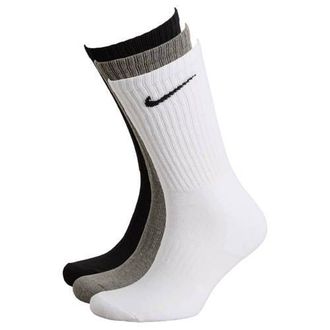 Nike sportsokken Everyday Cushioned - set van 3 paar zwart/grijs/wit